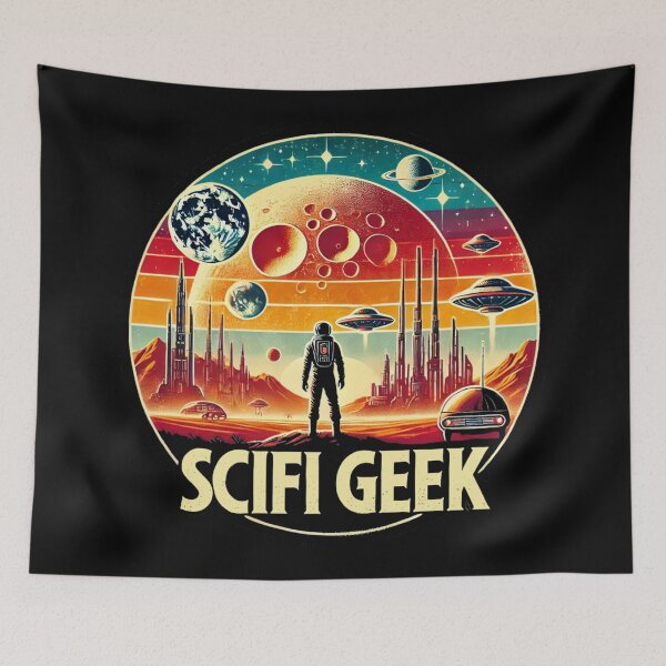Item preview, SciFi Geek - Science Fiction Fan designed and sold by Random-Reality.