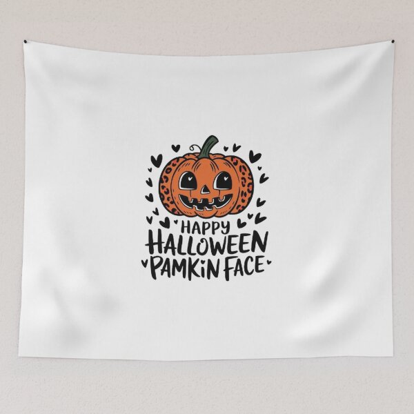 Item preview, Happy Halloween: Smiling Pumpkin Face, fuuny design , gift idea  designed and sold by masteryStore.