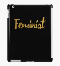 Feminist Gold Foil iPad-Hülle & Klebefolie