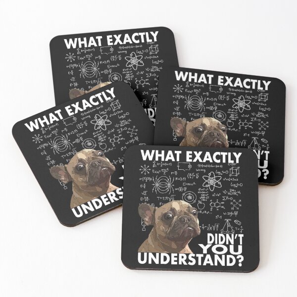 Item preview, Funny Science Nerd Frenchie Dog designed and sold by Just-Arts-4U.