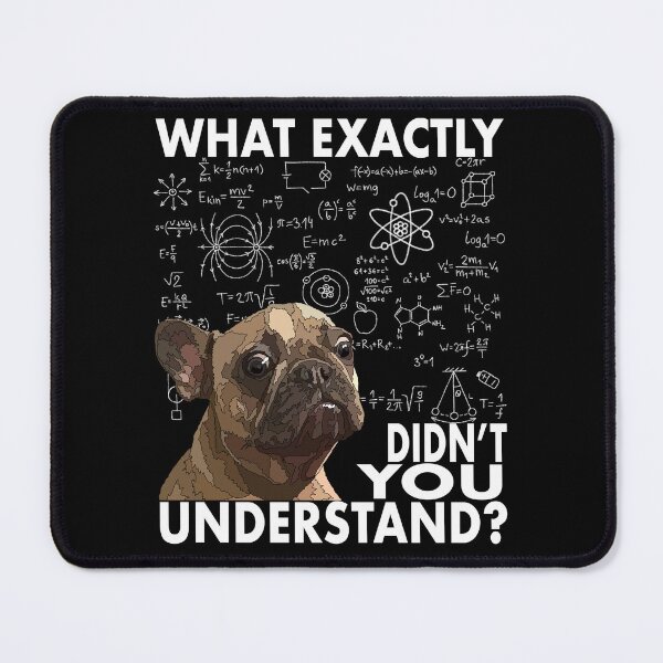 Item preview, Funny Science Nerd Frenchie Dog designed and sold by Just-Arts-4U.