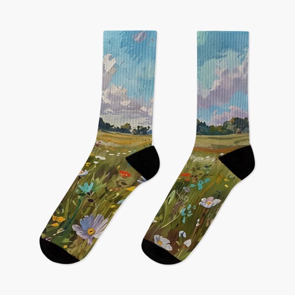 Item preview, "Sunlit Meadow: Wildflowers in Bloom" designed and sold by LHDdesign.