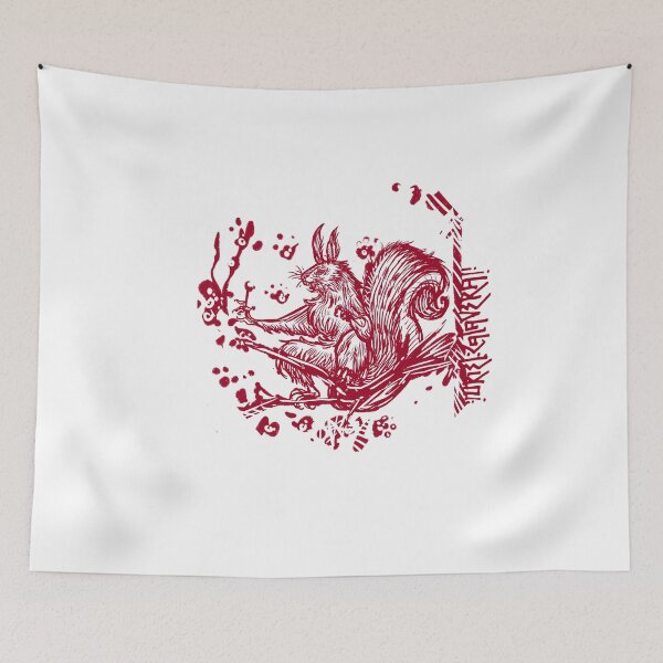 Item preview, pink squirrel designed and sold by UrielCalavera.