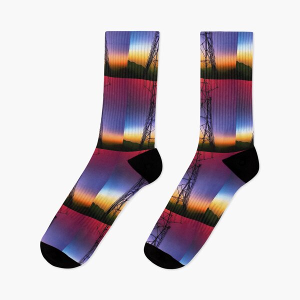 Item preview, Multicoloured Sky Pylons designed and sold by pinkal.