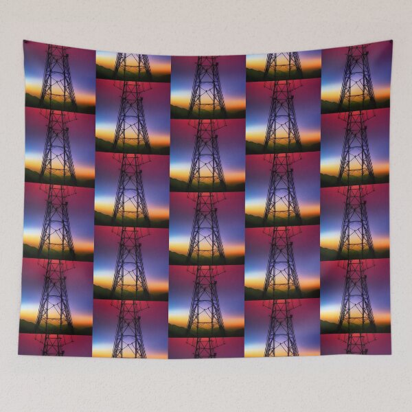 Item preview, Multicoloured Sky Pylons designed and sold by pinkal.