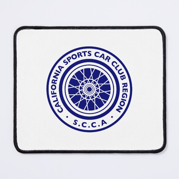 Item preview, SCCA (Sports car Club of America) California region vintage wheel emblem - 1950s-70s  designed and sold by retropetrol.