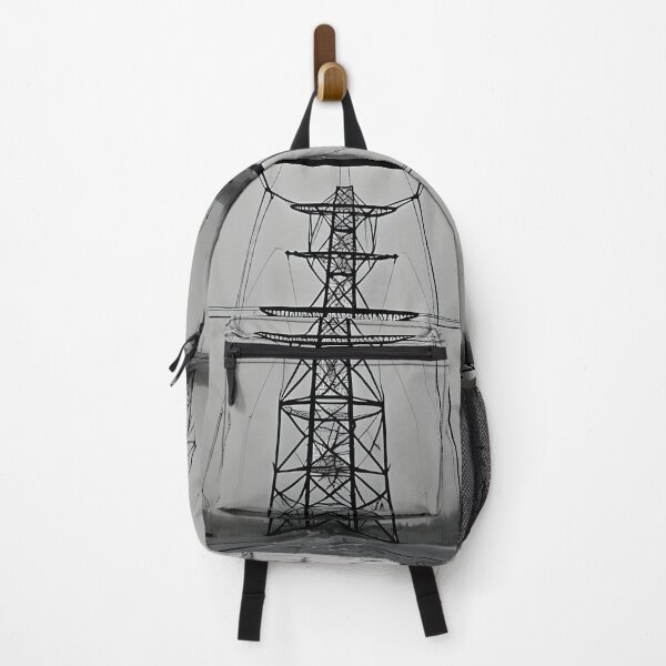 Item preview, Monochrome Electricity Pylon designed and sold by pinkal.