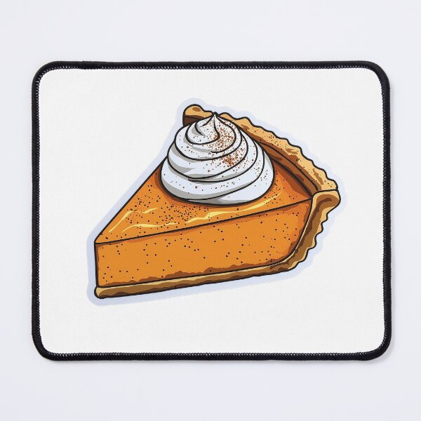 Item preview, Pumpkin Pie Slice Sticker with Whipped Cream designed and sold by Liseri.