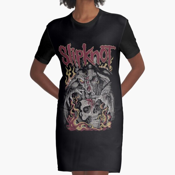 Slipknot t shirt dress hotsell