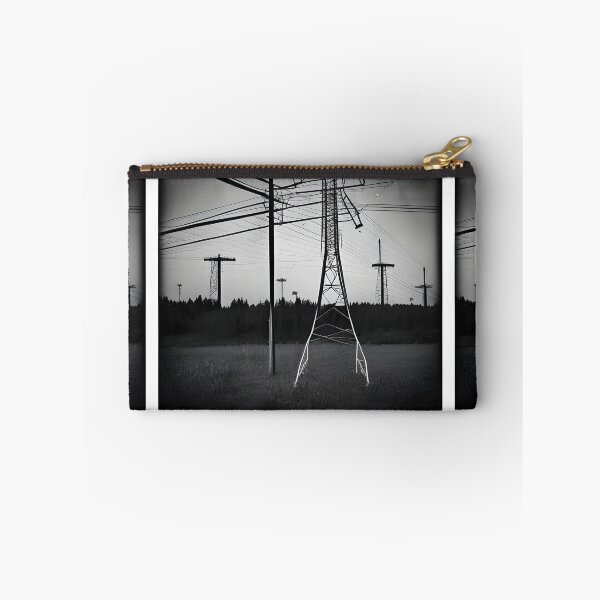 Item preview, Electricity Pylons, Vintage Photo Style designed and sold by pinkal.