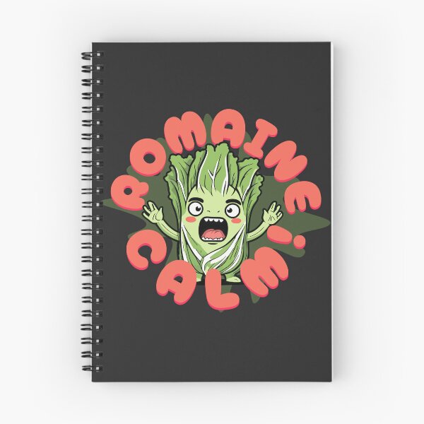 Item preview, Romaine Calm , funny vegan pun design designed and sold by Shelmodine79.