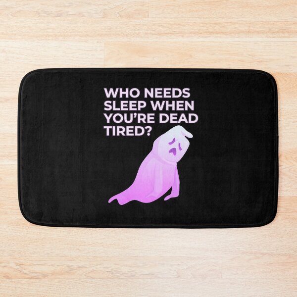 Item preview, Exhausted Ghost: Dead Tired and Sleepless designed and sold by UN-FUR-GETTABLE.