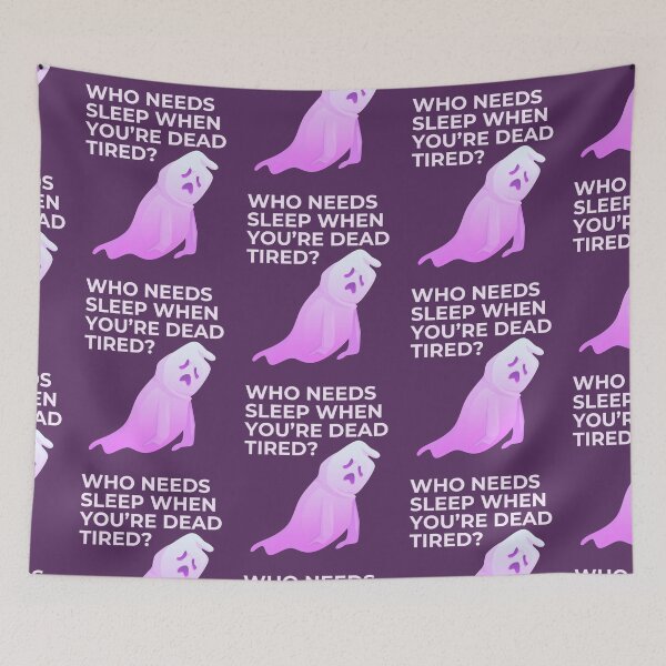 Item preview, Exhausted Ghost: Dead Tired and Sleepless designed and sold by UN-FUR-GETTABLE.