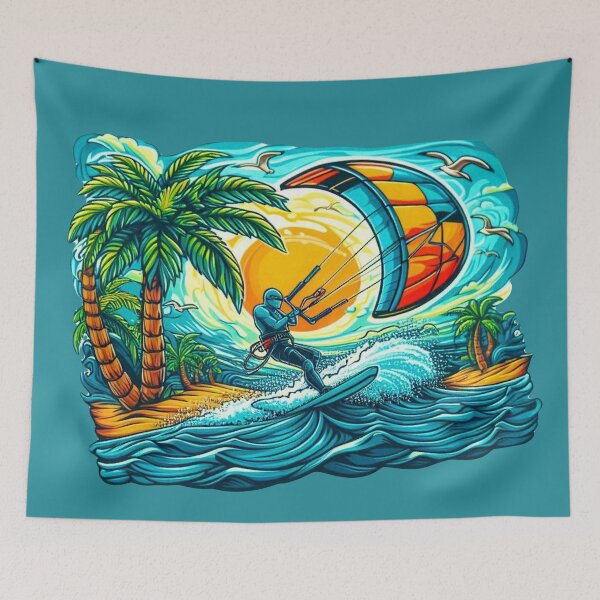 Item preview, Kiteboarding designed and sold by Myra365Art.