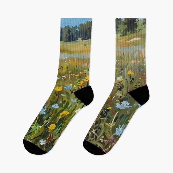 Item preview, "Golden Meadow: Wildflowers in the Sun" designed and sold by LHDdesign.