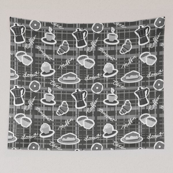 Item preview, Coffee Black & White designed and sold by GinColorist.