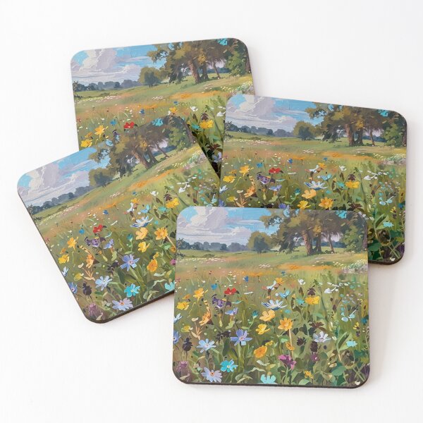 Item preview, "Meadow Bliss: Wildflowers in Full Bloom" designed and sold by LHDdesign.