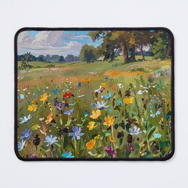 Item preview, "Meadow Bliss: Wildflowers in Full Bloom" designed and sold by LHDdesign.