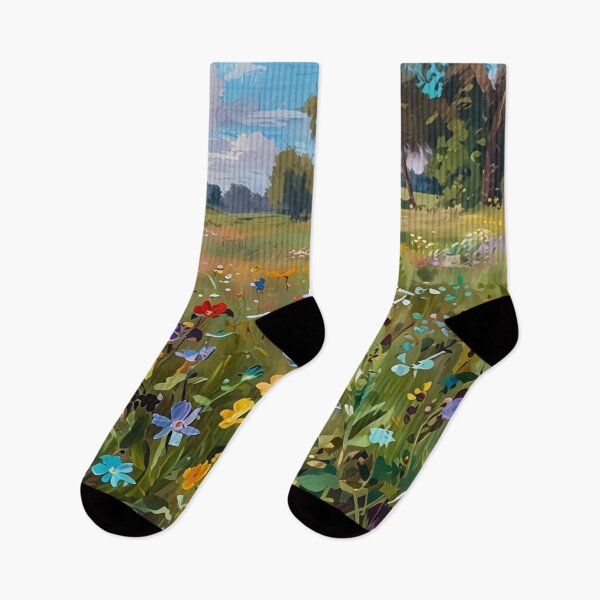Item preview, "Meadow Bliss: Wildflowers in Full Bloom" designed and sold by LHDdesign.