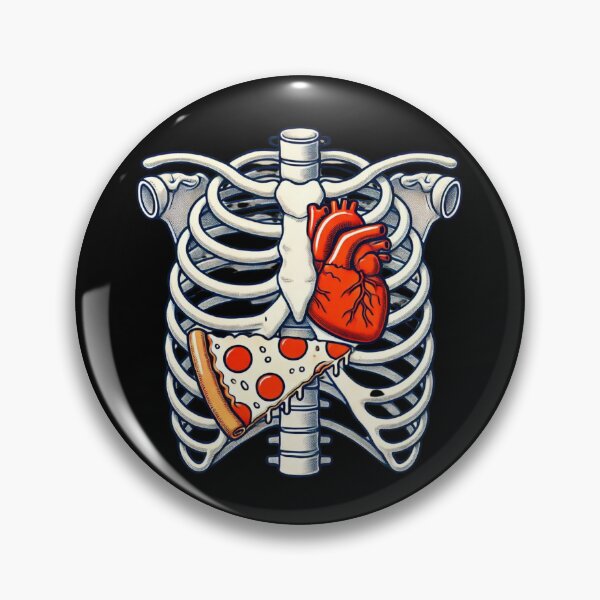 Item preview, Skeleton Dad Halloween Pregnancy Pizza designed and sold by GlowUpLook.