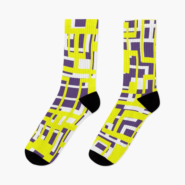 Item preview, Geometric Shapes Pattern Yellow White Cut Out designed and sold by taiche.