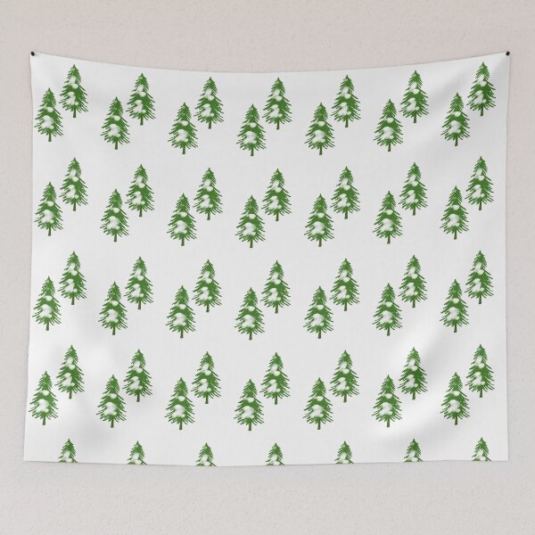 Item preview, Snowy Winter Fir Tree designed and sold by Živa Viviana Doria.