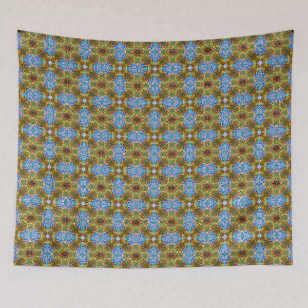 Item preview, Moroccan - Vibrant Blue, Yellow Variant designed and sold by phosfene.