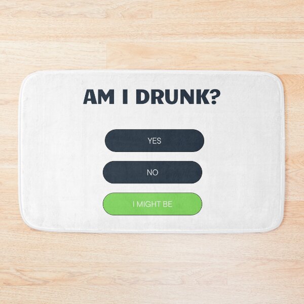 Item preview, Am I Drunk I might be shirt designed and sold by Rlyehinmate.