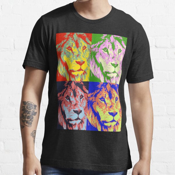 Lion Pop Art Essential T-Shirt