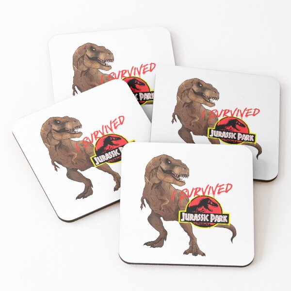 Item preview, I Survived Jurassic Park designed and sold by Rumblefoxx.