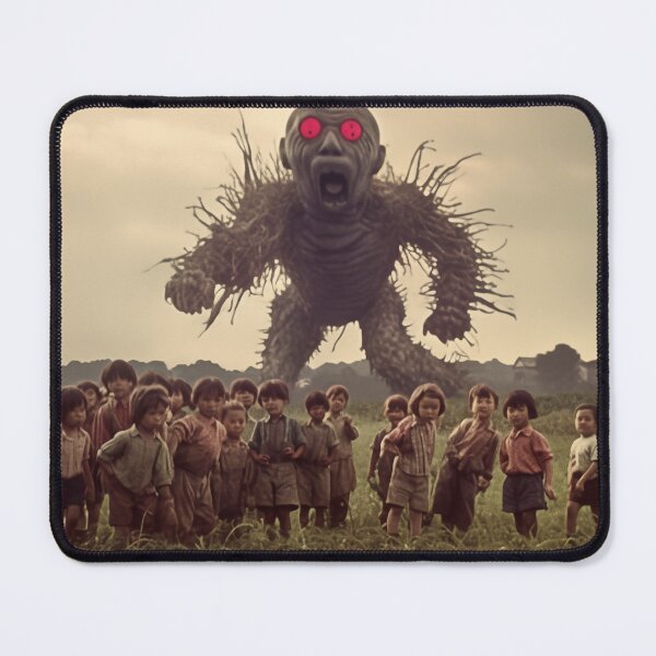 Item preview, Children Confronting a Giant Monster in the Field designed and sold by landletsy.