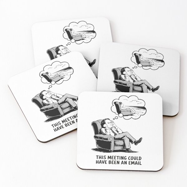 Item preview, Funny Bored Office Meeting Daydream designed and sold by ZetaDream.
