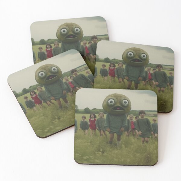 Item preview, Children in a Field Led by Giant Creature designed and sold by landletsy.