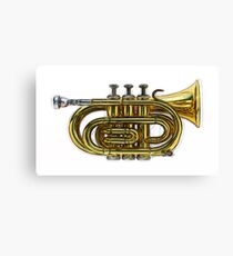 Trumpet Canvas Print