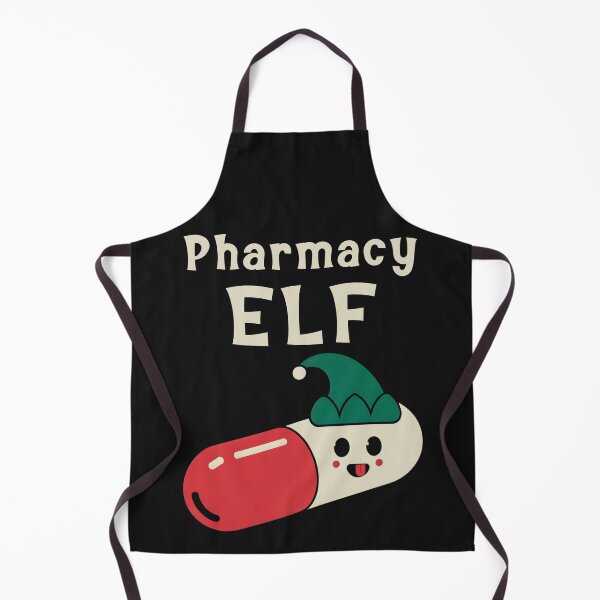 Item preview, Pharmacy Elf Funny Christmas Pharmacist designed and sold by Anniko Art Studio.