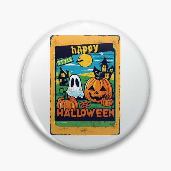 Artikelvorschau, Happy halloween vintage pumpkin entworfen und verkauft von JiraVibes.