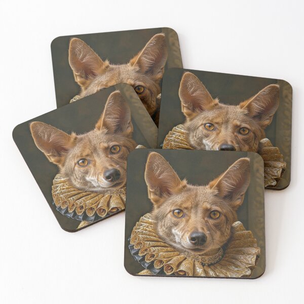 Item preview, The coyote in his golden coat designed and sold by AGaymard.