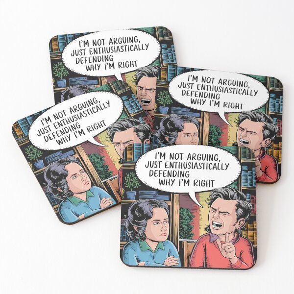 Item preview, Funny Comic Argument Enthusiastic Defense designed and sold by ZetaDream.