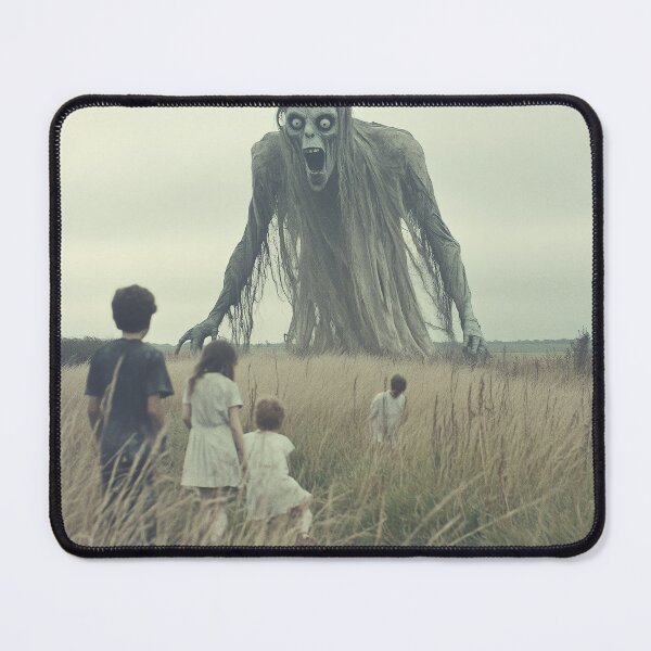 Item preview, Children Confronting a Giant Ghostly Creature designed and sold by landletsy.