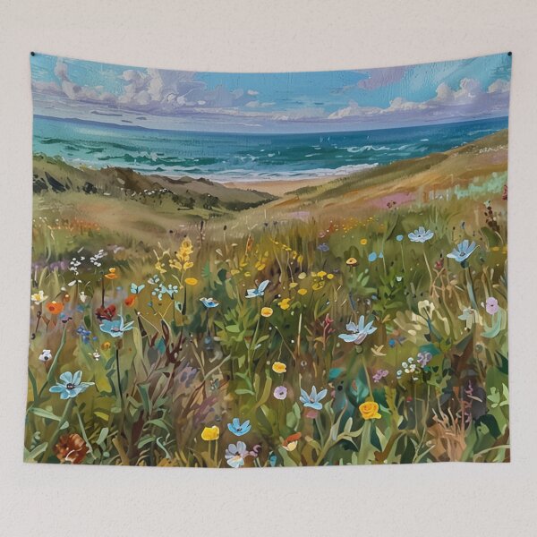 Item preview, "Meadow Magic: Devon’s Coastal Charm" designed and sold by LHDdesign.