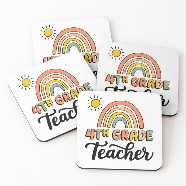 Item preview, 4Th Grade Teacher Boho Rainbow Happy First Day Of School designed and sold by SlocifieShop.