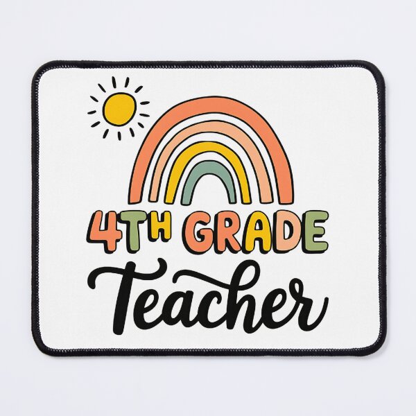 Item preview, 4Th Grade Teacher Boho Rainbow Happy First Day Of School designed and sold by SlocifieShop.