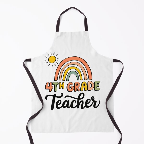 Item preview, 4Th Grade Teacher Boho Rainbow Happy First Day Of School designed and sold by SlocifieShop.