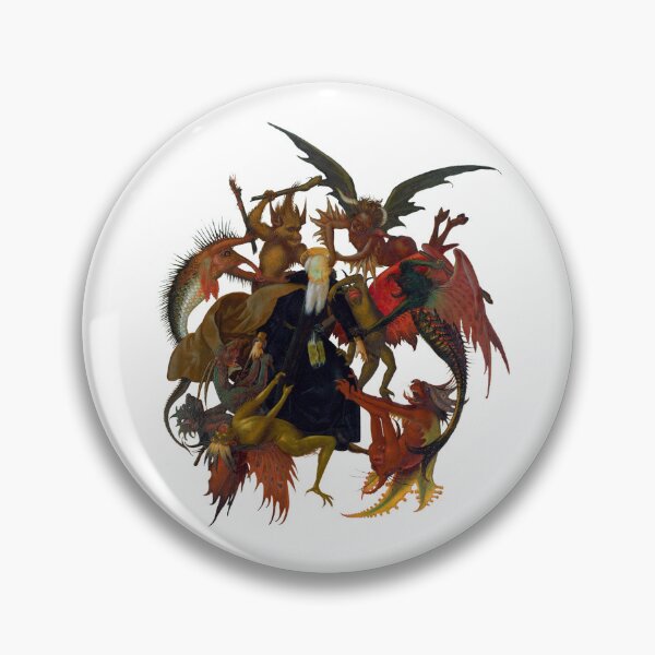 Item preview, Michelangelo Buonarroti's The Torment of Saint Anthony (c.1487–1488) designed and sold by portokalis.