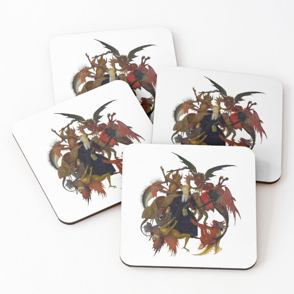 Item preview, Michelangelo Buonarroti's The Torment of Saint Anthony (c.1487–1488) designed and sold by portokalis.