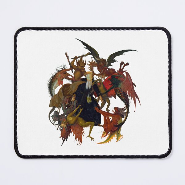Item preview, Michelangelo Buonarroti's The Torment of Saint Anthony (c.1487–1488) designed and sold by portokalis.