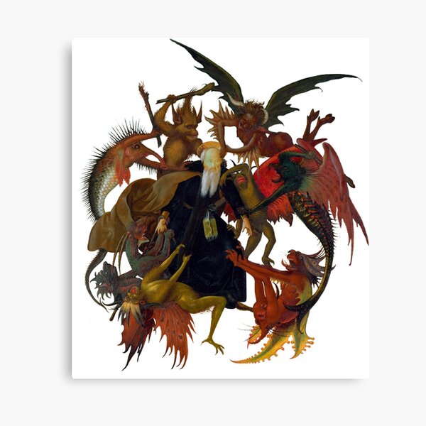 Item preview, Michelangelo Buonarroti's The Torment of Saint Anthony (c.1487–1488) designed and sold by portokalis.