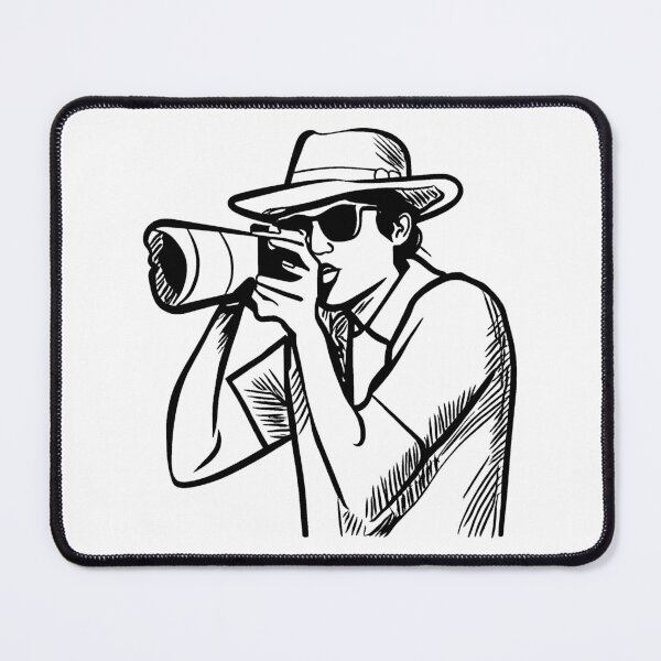 Item preview, Paparazzi Line Drawing designed and sold by GeoSketchWear.