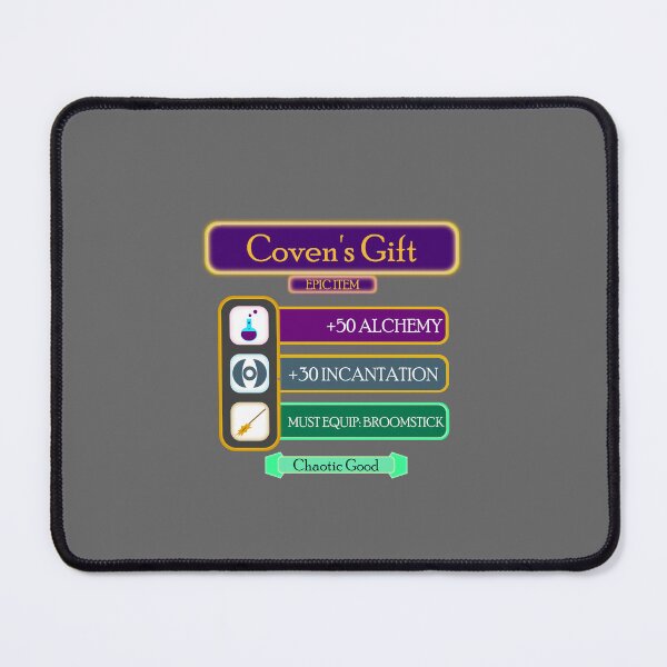 Artikelvorschau, Coven's Gift RPG-Spielattribute entworfen und verkauft von Teasandseas.