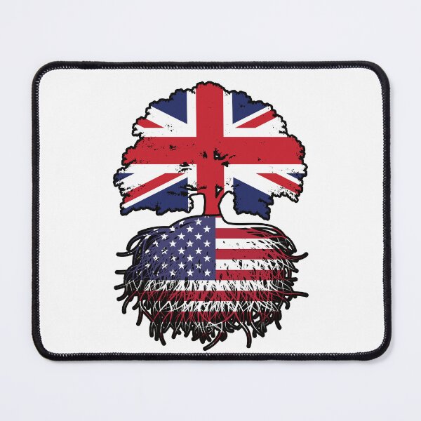Item preview, USA American British UK Tree Roots Flag designed and sold by FlagX.